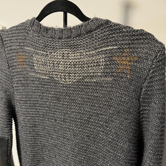 Grey Harley Davidson Sweater with Zipper Detail - Size Large - Picture 6 of 8